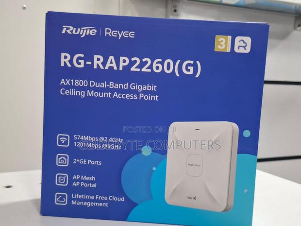 Rg-rap2260 Reyee Wi-fi 6 Ax3000 High Performance Multi-g Cei - main view