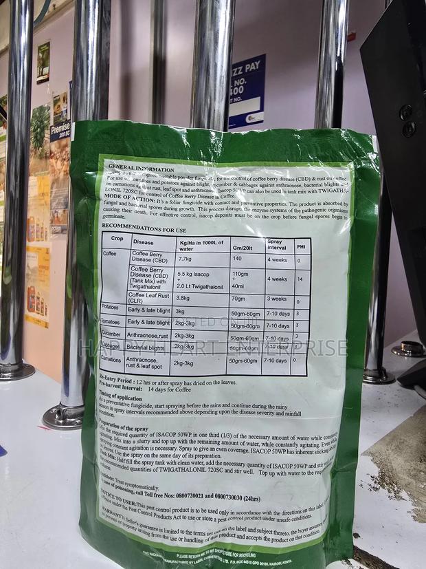 Isacop 50wp Fungicide 500g - thumbnail 3