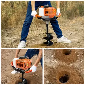 Efficient Soil Auger for Landscaping and Farm Digging