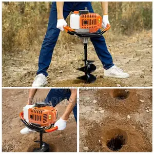 Efficient Soil Auger for Landscaping and Farm Digging