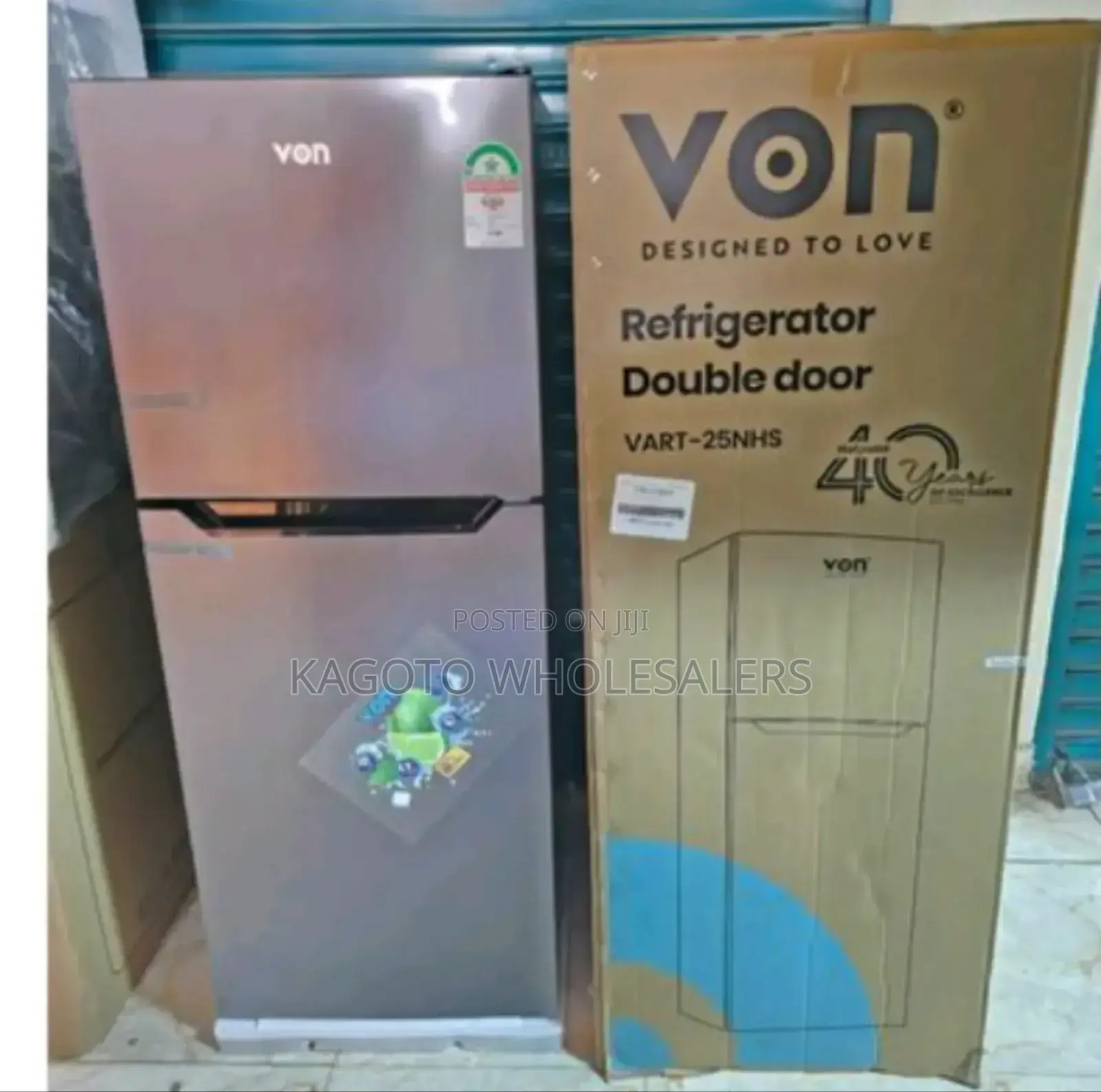 Von247 Liters Fridge