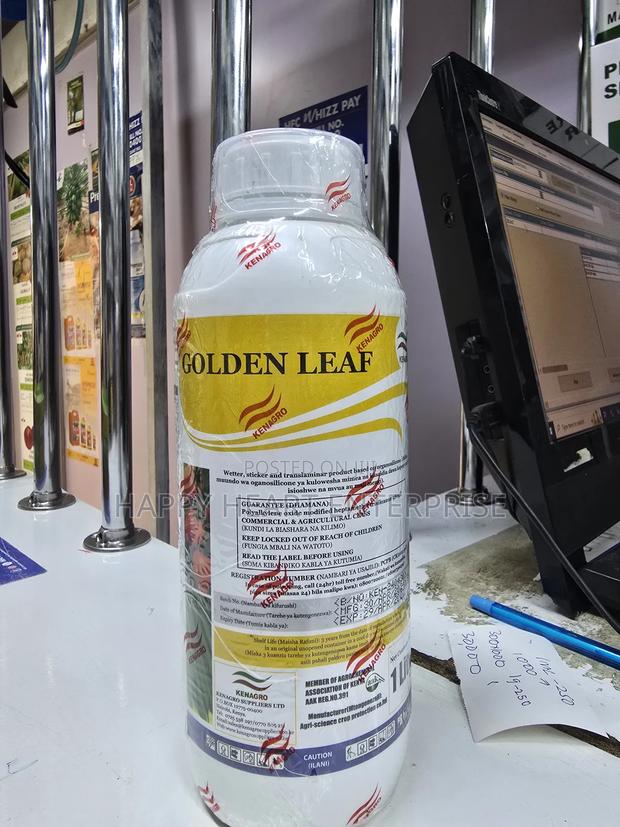 Golden Leaf Sticker/Wetter 1l - main view