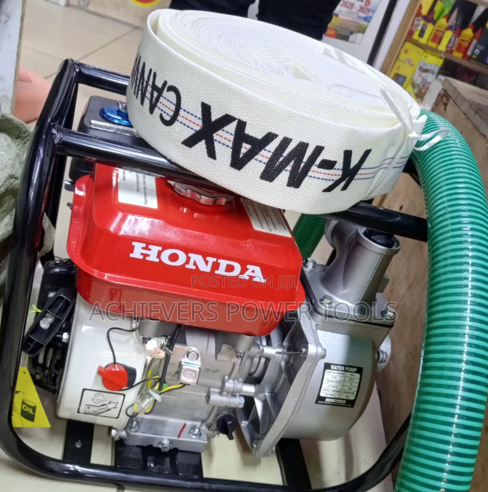 2 Honda Inch Water Pump+Suction Pipe and Delivery Pipe