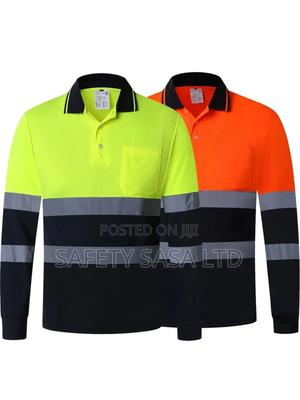 Safety Reflective Long Sleeve Tishirt - thumbnail 2