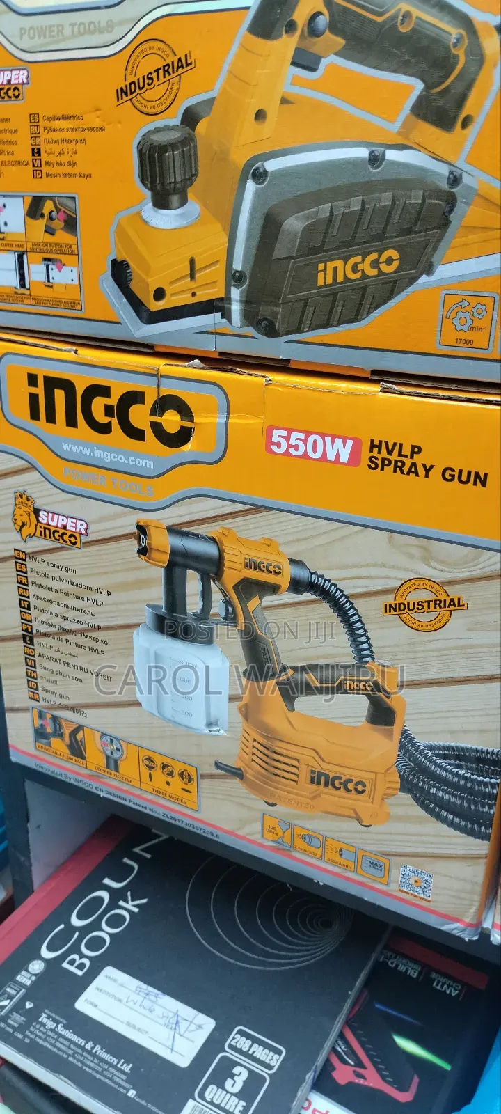 550w Ingco Spray Gun/ Electric Portable 550w