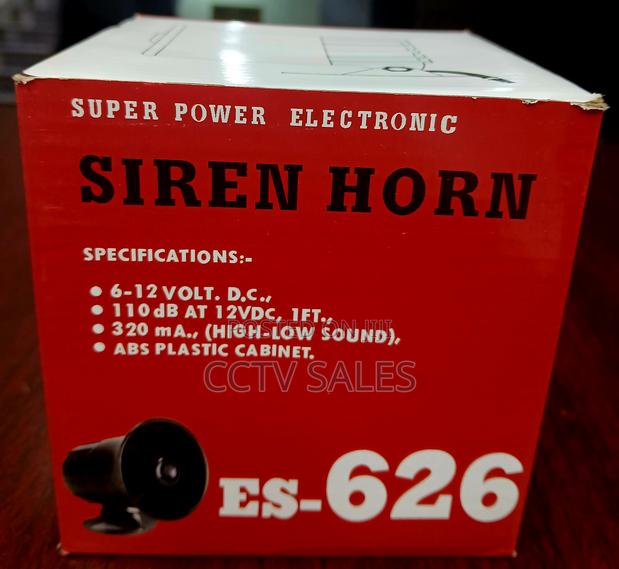 Electronic Siren Horn