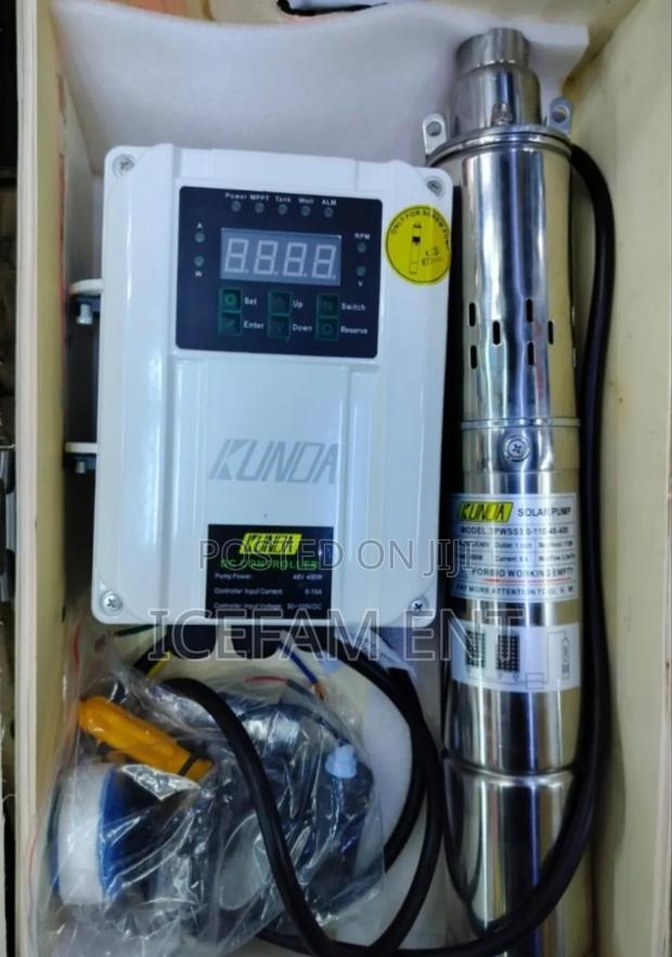 D.C Water Pump With Control Box/Using 250w Solar Panel - main view