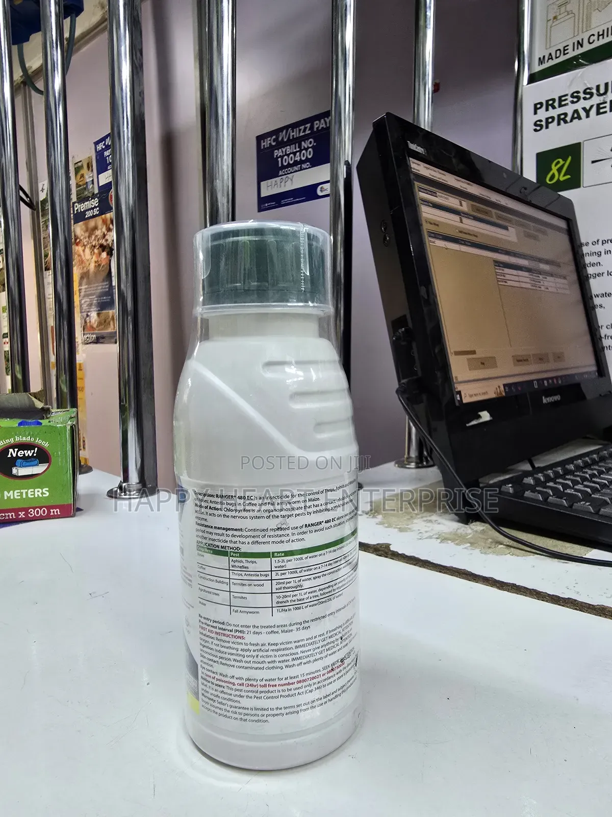 Ranger 480ec Insecticide 500ml