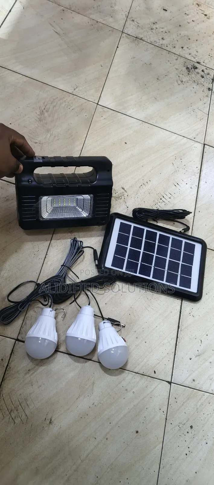 Solar Lighting System With Radio