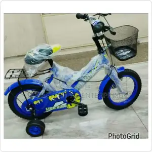 Kids Bicycle With Trainer Wheel Size 12