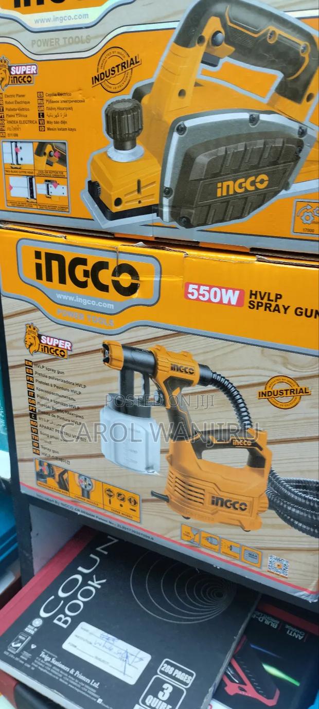 Electric Ingco Spray Gun 550w / Ingco Spray Gun Machine