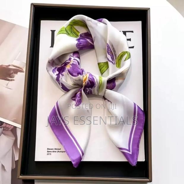 Multipurpose Square Silk Scarfs