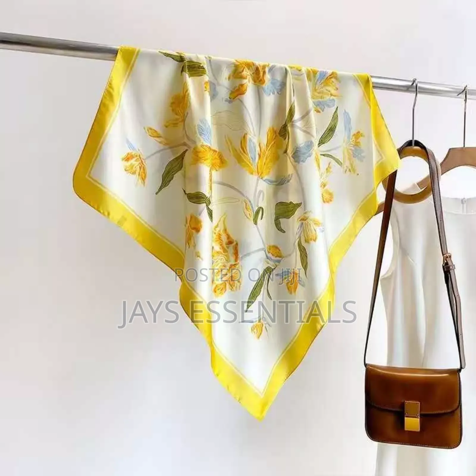 Multipurpose Square Silk Scarfs