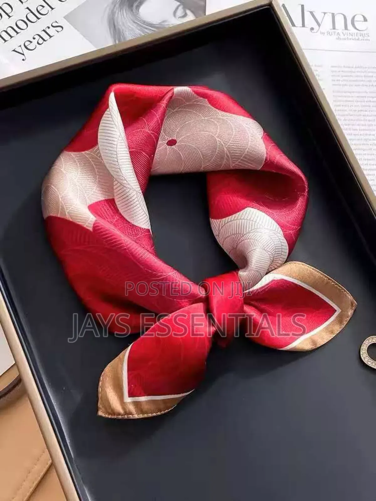 Multipurpose Square Silk Scarfs