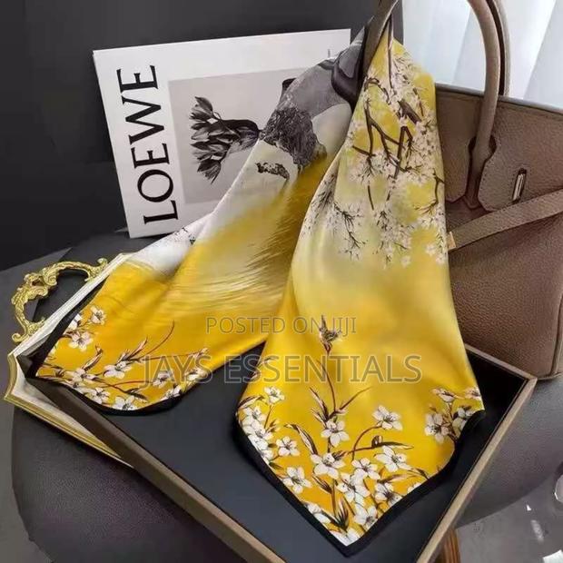 Multipurpose Square Silk Scarfs - thumbnail 14