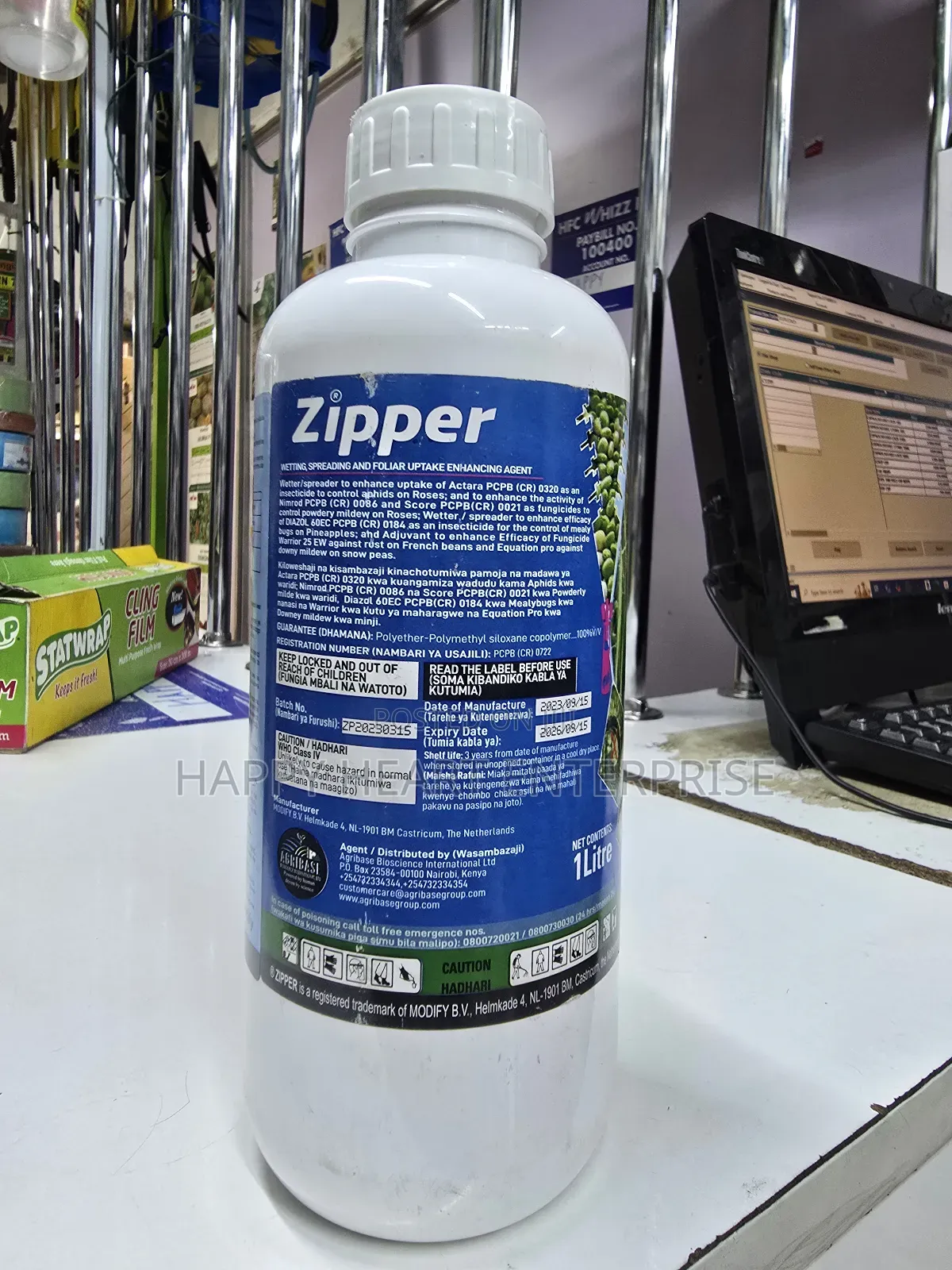 Zipper Wetter ,Sticker ,Spreader 1l
