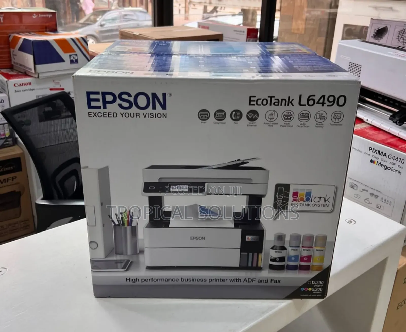 Epson L6550 Printer Ecotank A4 Colour Wifi Duplex L6550