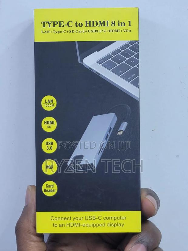 8 in 1 Usb-C Adapter - main view