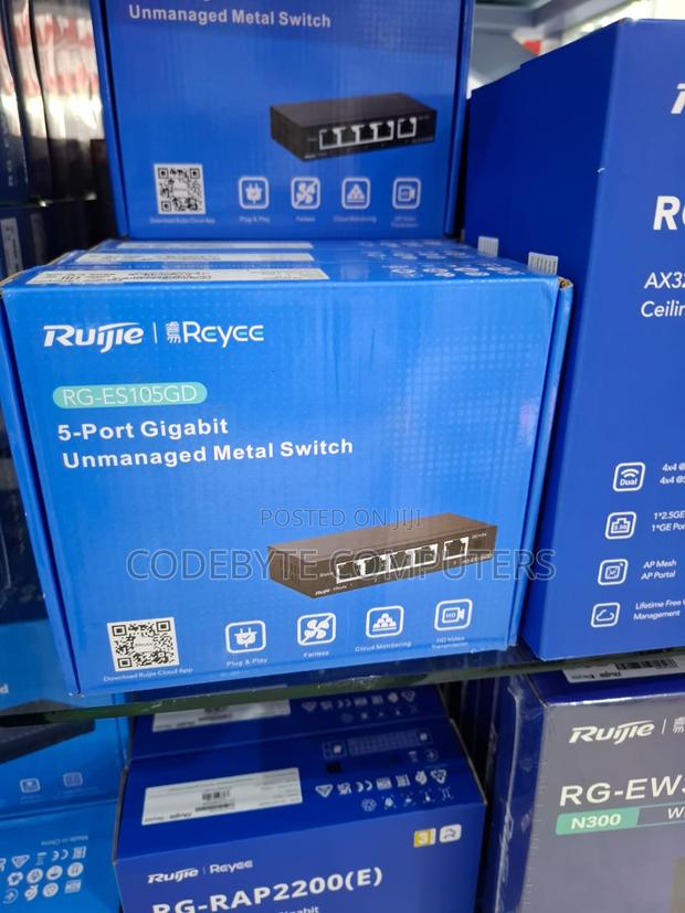 Rg-es105gd 5-port Unmanaged Non-poe Switch