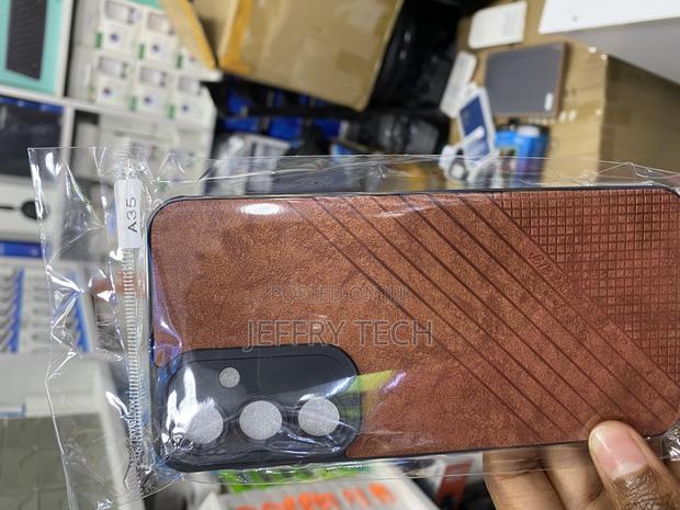 Sopher Leather Back Cover for Samsung Galaxy A32 - main view