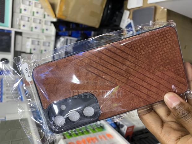 Sopher Leather Back Cover for Samsung Galaxy A32 - thumbnail 2