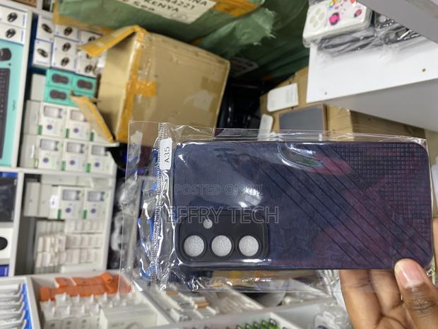 Orvor Leather Back Cover for Samsung Galaxy A35 - main view