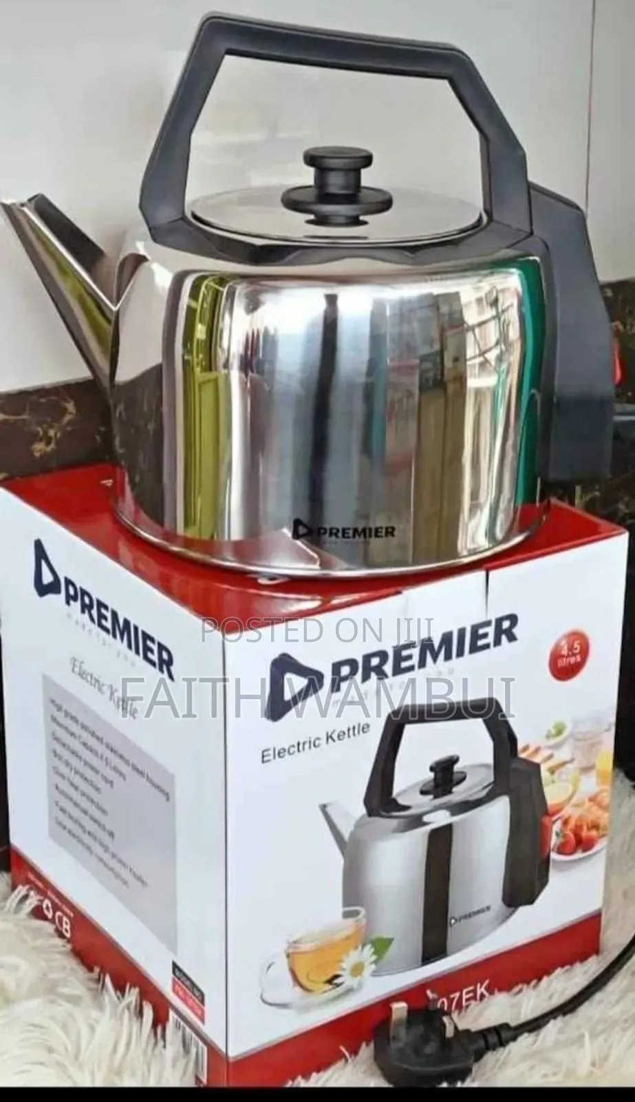 Quality Premier Electric Kettle/4.5 Electric Kettle