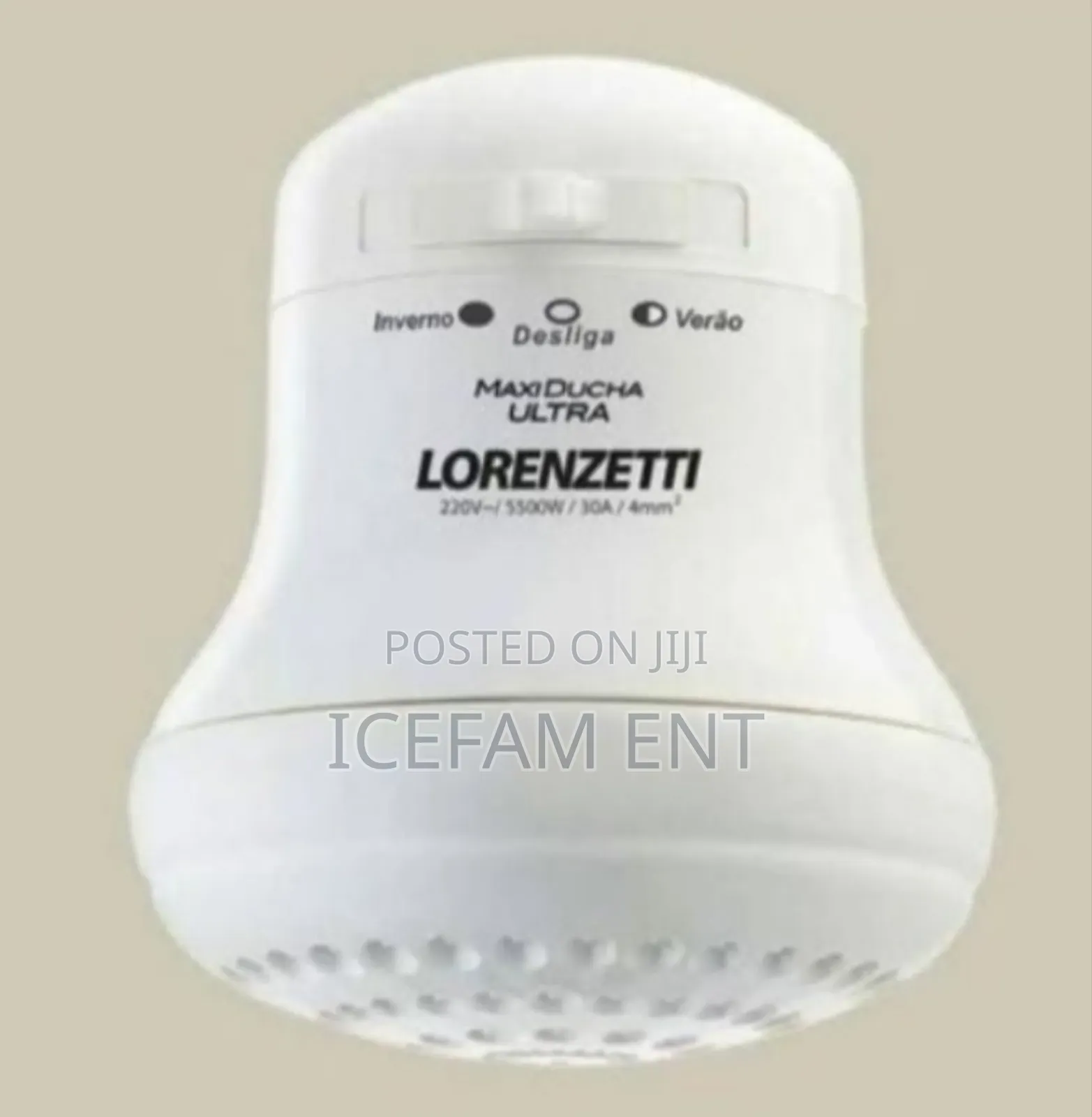 Lorenzetti Shower/3 Different Temperature Settings Shower