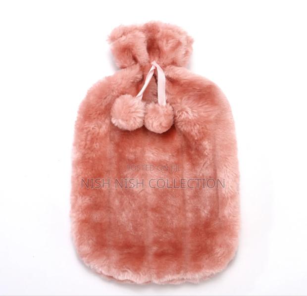 Hot Wa Bottle With Fleece Cover