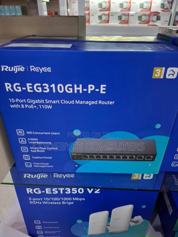 Rg-eg310gh-p-e, Reyee10-port High-performance Vpn Router