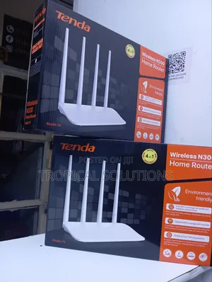 Tenda F6 Router 4 Antennae// Tenda F6 Router