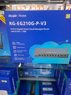 Ruijie Rg-eg210g-p-v3 10-port Gigabit Cloud Managed .