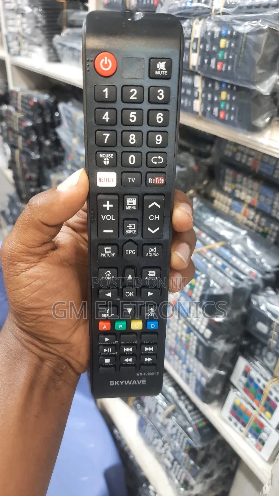 High Quality Skaywave Smart Tv Replacement Remote.