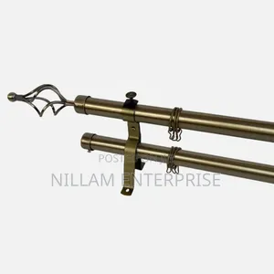Double Curtain Rods