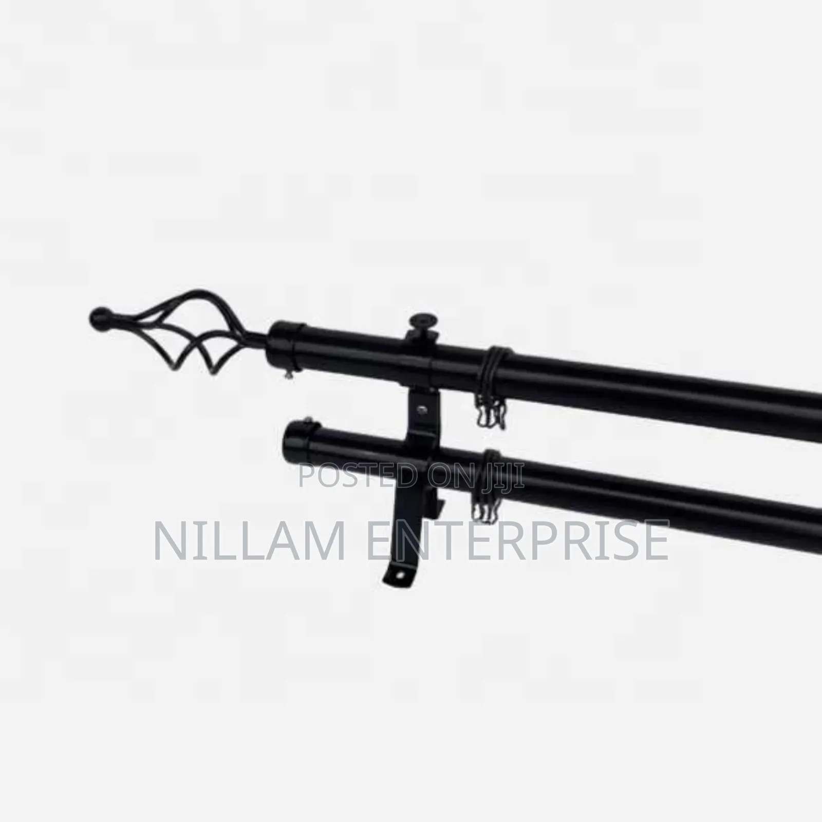 Double Curtain Rods