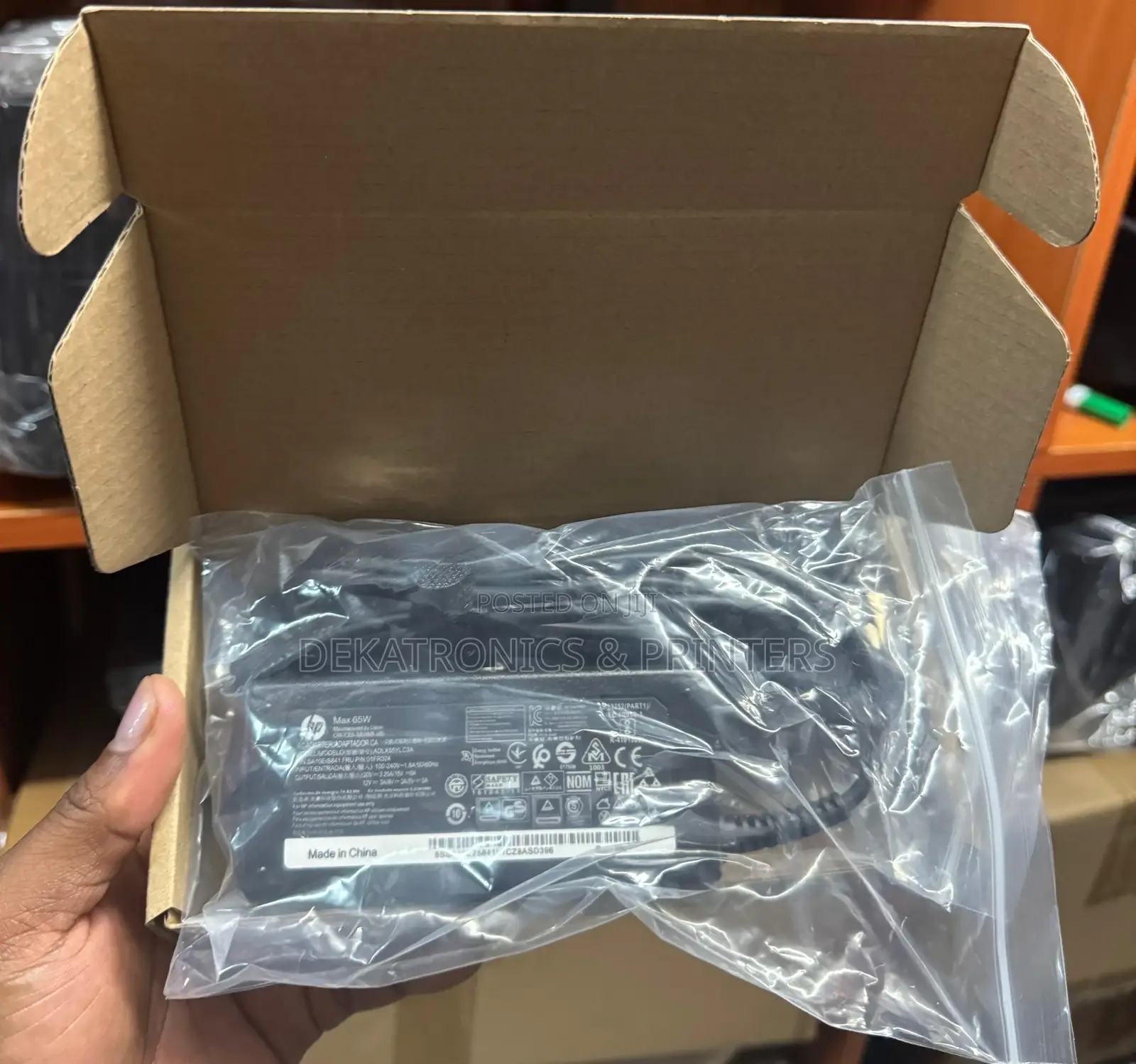Hp Type C 65w Usb Type C Slim Power Laptop Charger 20v