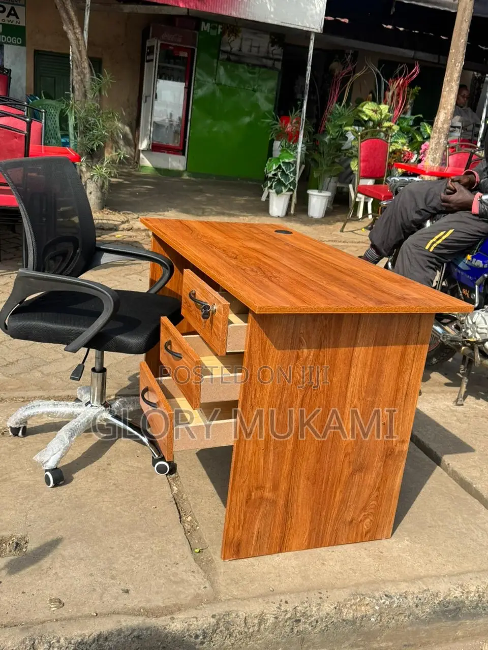 Office Desk And Office Chair Set
