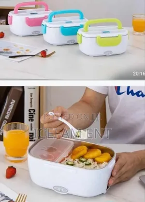 Electric Lunch Box/Metallic Inside Lunch Box