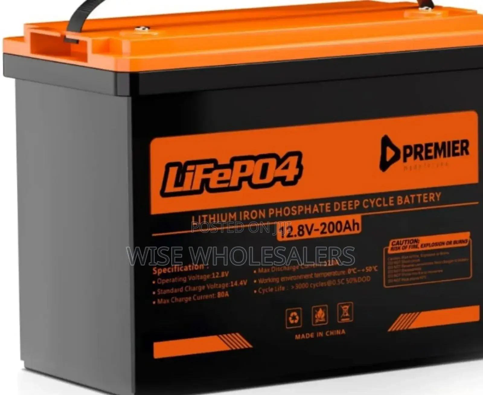 Premier Lithium Battery 200ah 12.8v Available