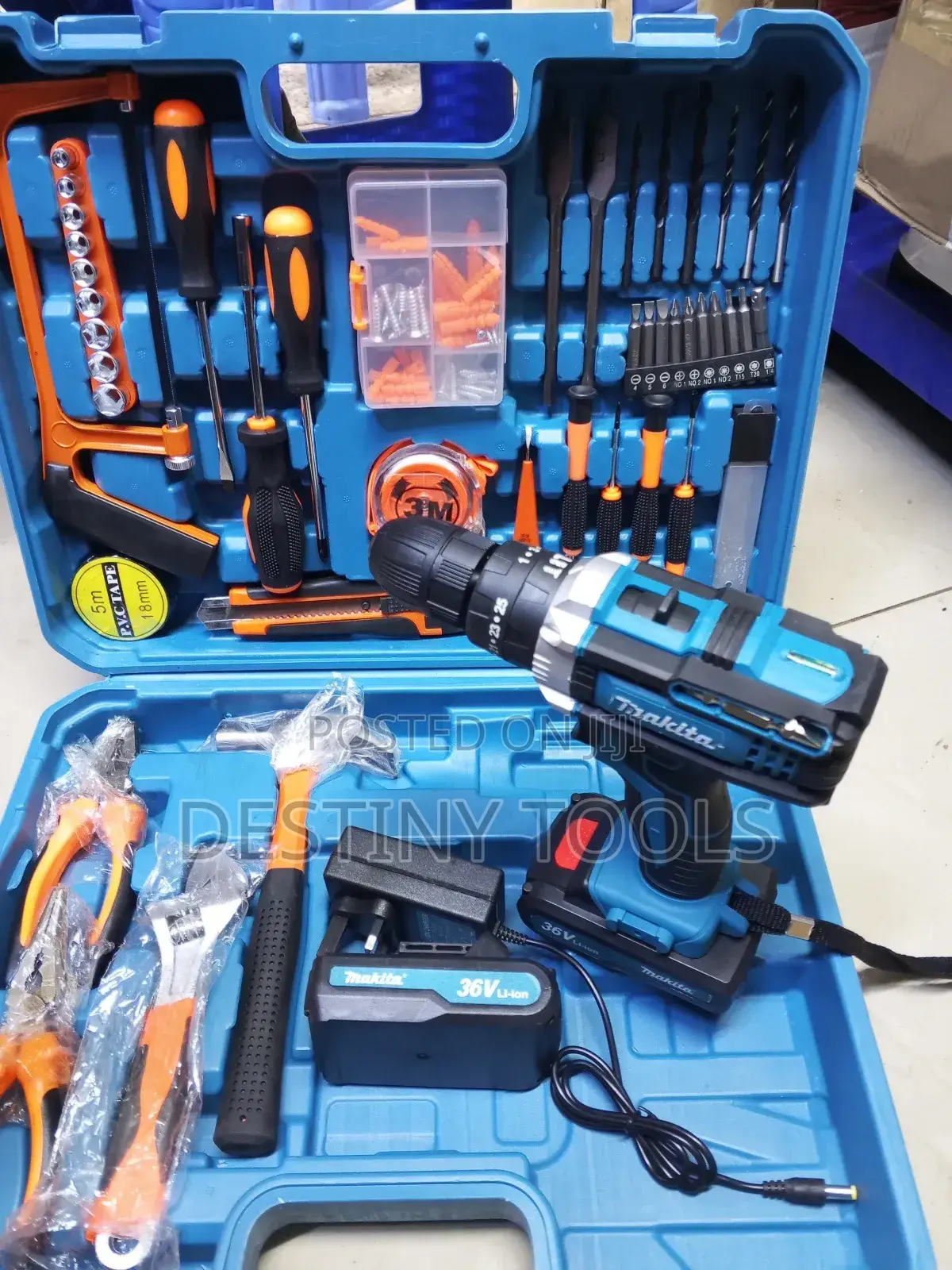 Makita Cordless Drill Set 36v