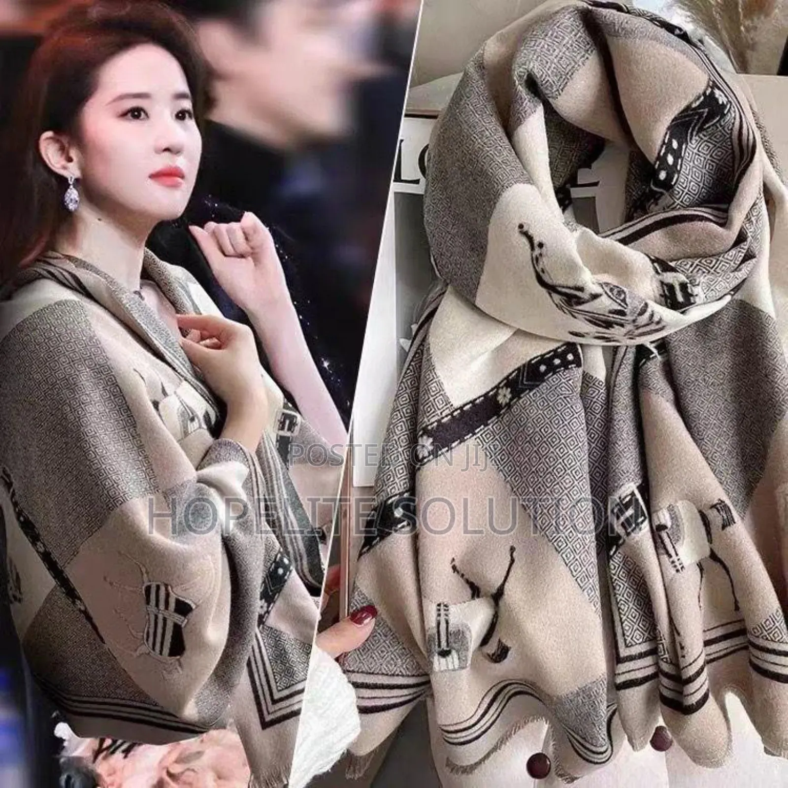 Women Warm Scarf