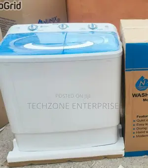 Nunix (Nu10-2009) 10kg Twin-Tub Washing Machine 
