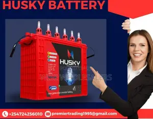 Husky Tall Tubular Battery  200ah With Acid Made In India