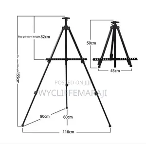 Adjustable Artist Easel Stand for Painting 1.5m Height