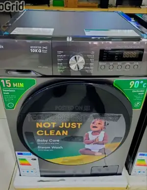 Syinix 10kg Front Load Washing Machines,Presoaking Function,