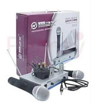 Dual Channel Uhf Wireless Microphone System Dh-744 - thumbnail 2