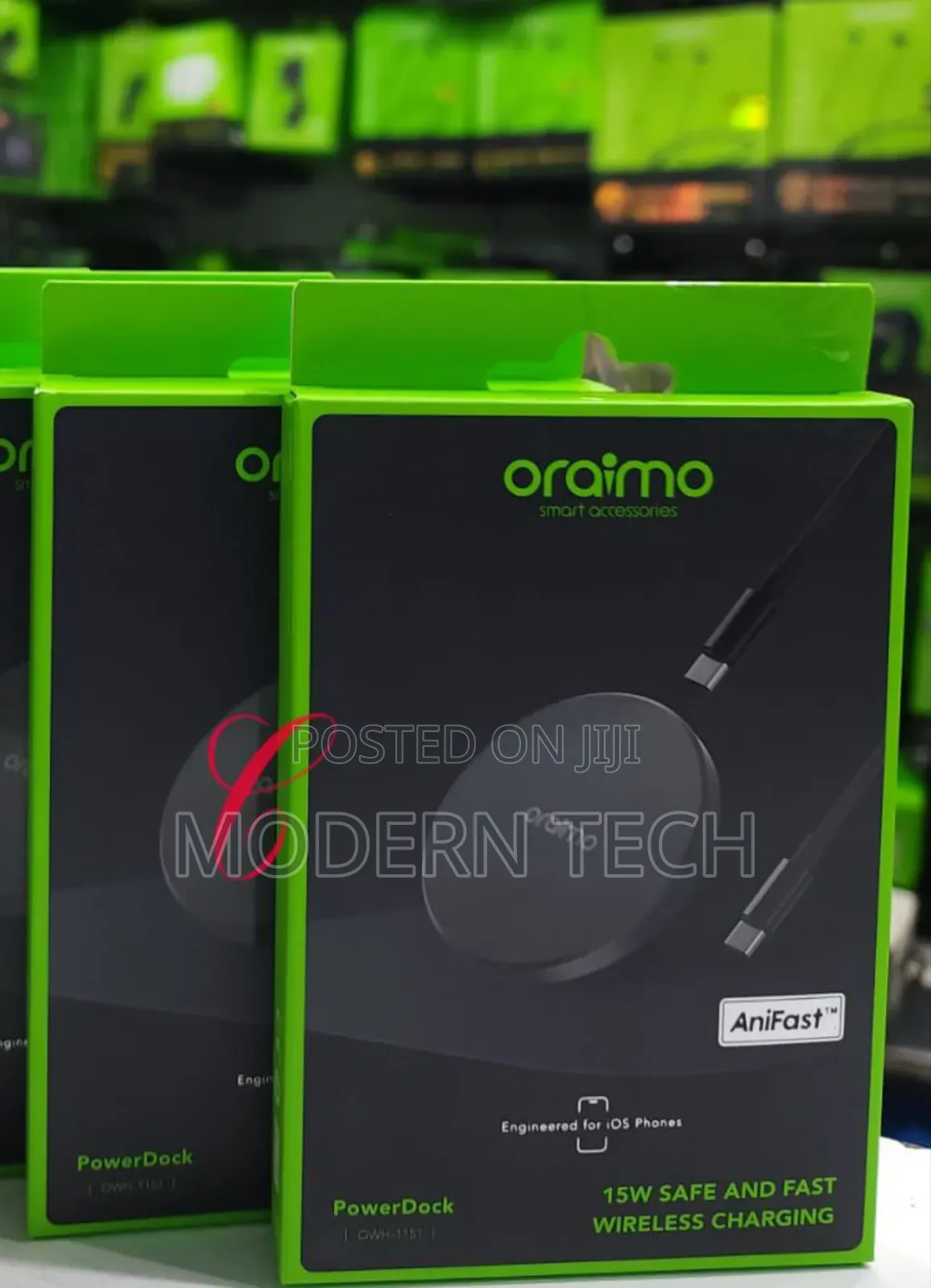 Oraimo Powerdock 15w Magnetic Wireless Charging Pad