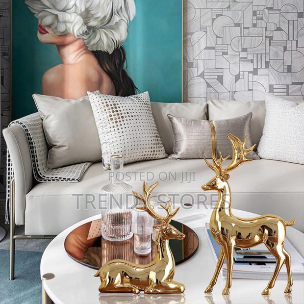 Gold Electroplated Deers - main view