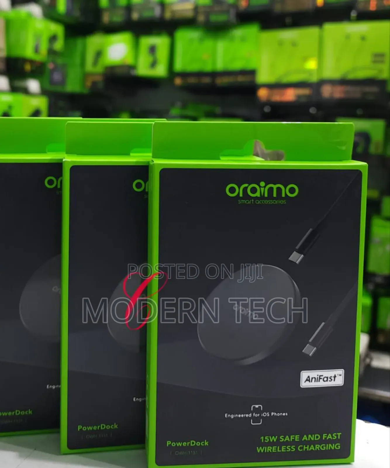 Oraimo Powerdock 15w Magnetic Wireless Charging Pad Owh 1151