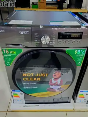 Syinix 10kg Wash and Spin Front Load Washing Machine